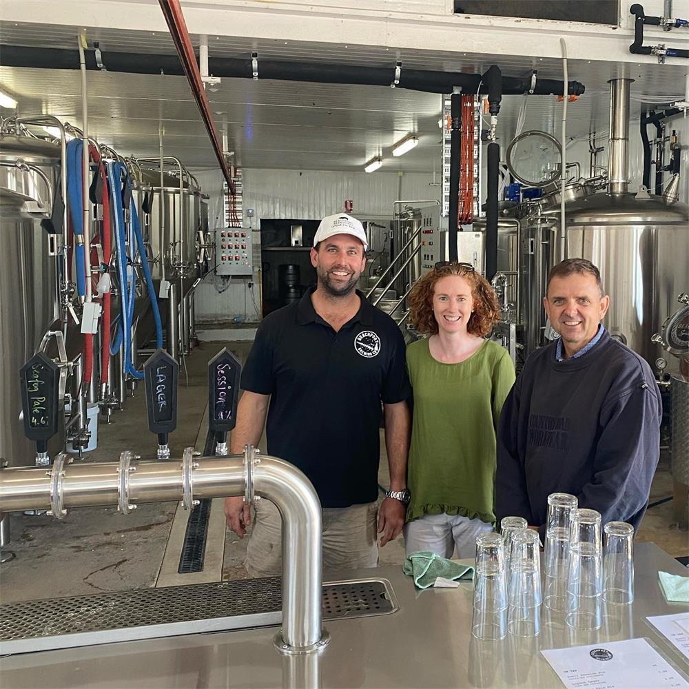 Пивоваренный завод Beachport Brewing Co brewery 1000л с 200л дистиляции